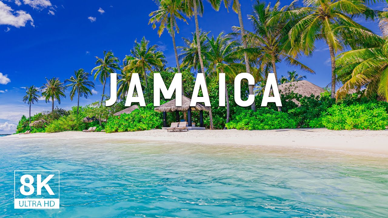 Jamaica 8K UHD – Discover Turquoise Beaches, Lush Hills & Caribbean Island Beauty