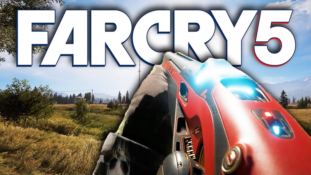 ALIEN WEAPONS SHOWCASE... Far Cry 5 Free Roam!