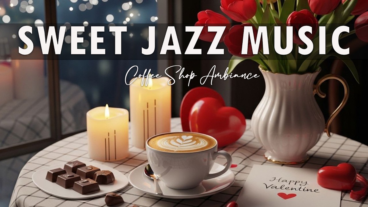 Sweet Jazz Music ☕ Bossa Nova Piano - Coffee Shop Ambience for Peacefull Minds