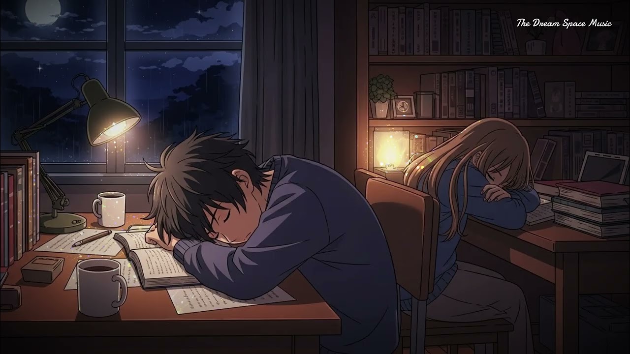A Calm Ending to a Study Night | Relaxing Japanese Music Piano | Relief, Study, Deep Sleep Music