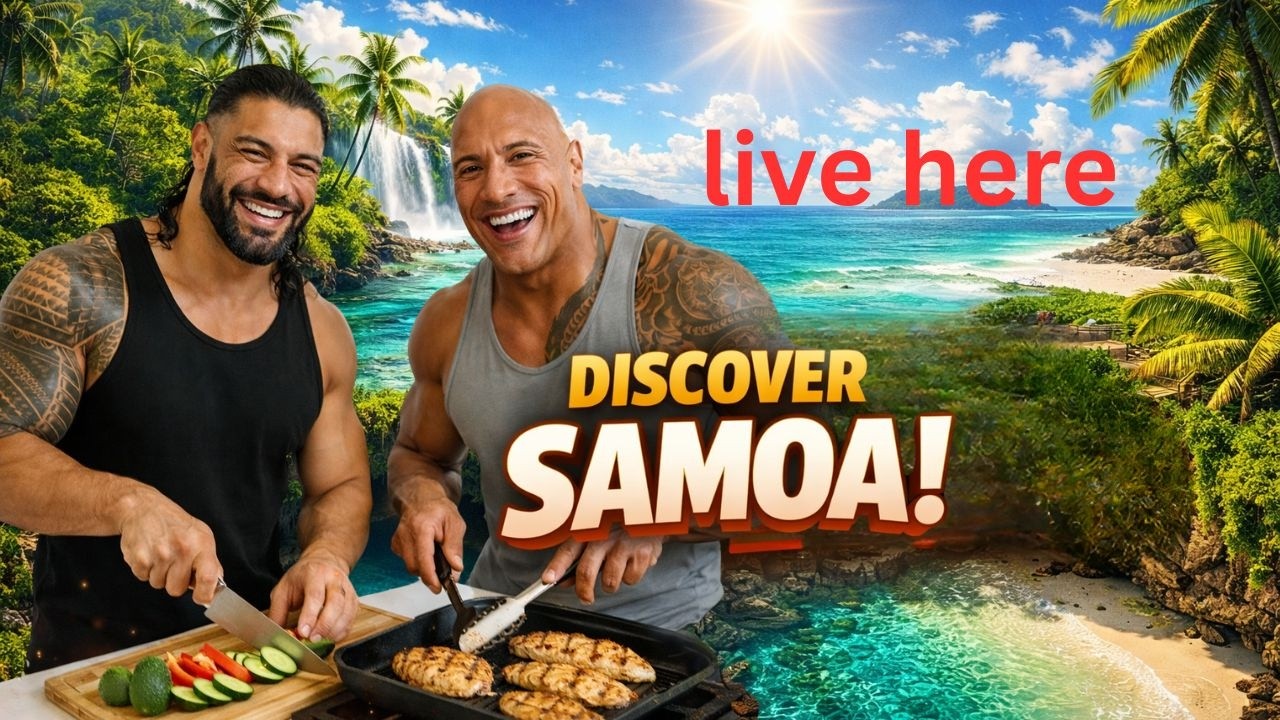 Roman Reigns’ Homeland 🇼🇸 | Discover the Beauty of Samoa Island!