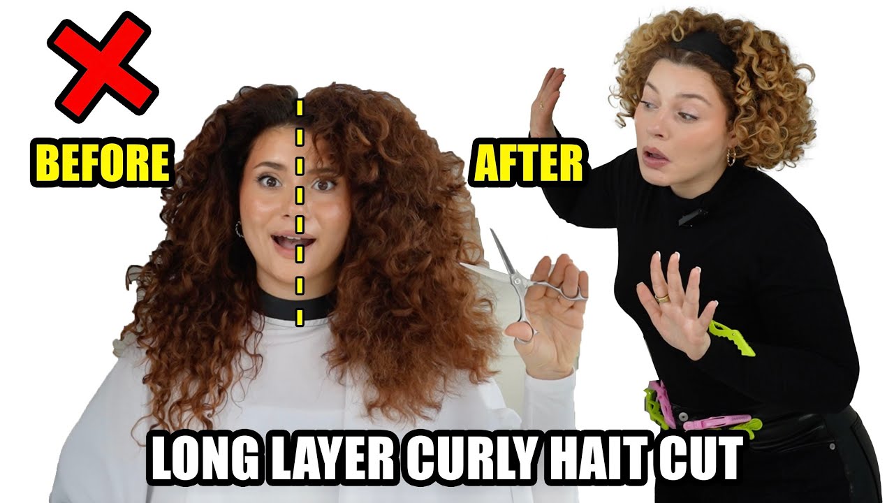 HOW TO DO A PROFESSIONAL DRY CURLY HAIR CUT AT HOME