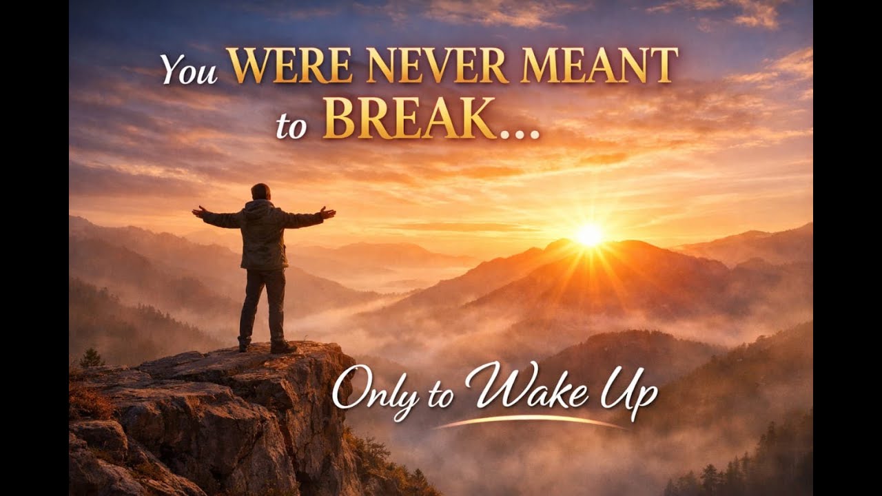 “You Were Never Meant to Break — Only to Wake Up”.