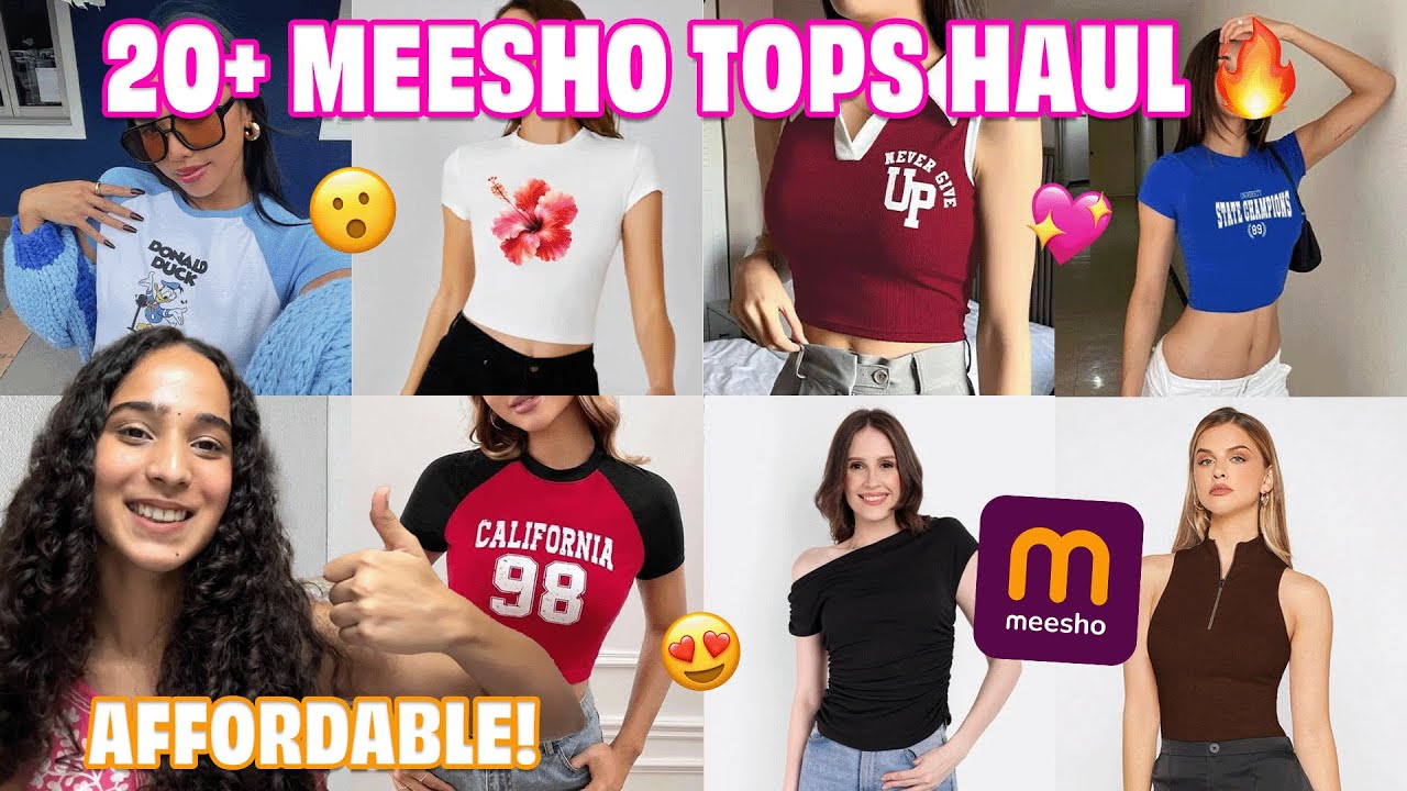 *HUGE* MEESHO TOPS HAUL🔥 | TryOn | HONEST REVIEW | AFFORDABLE HAUL🤩❤️