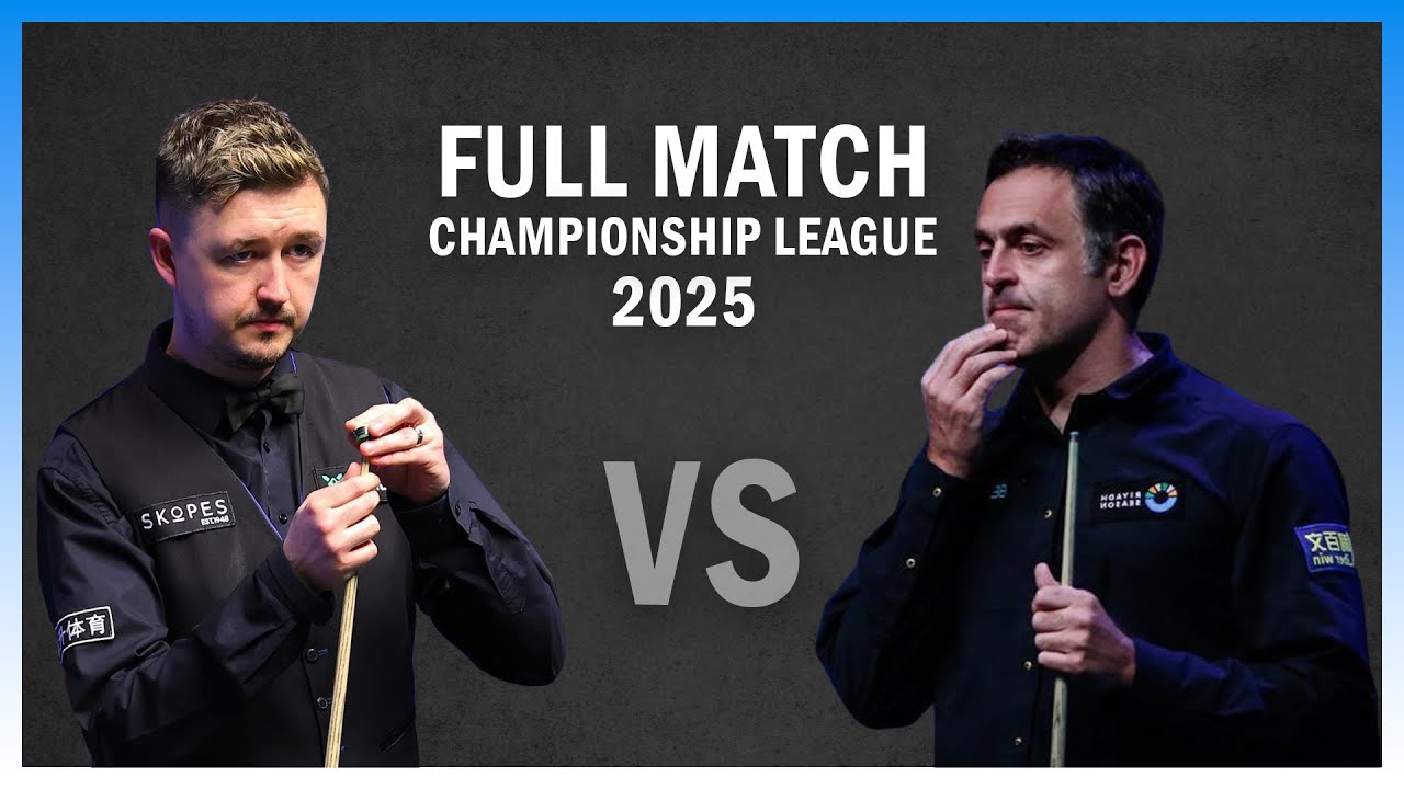 Ronnie O'Sullivan vs Kyren Wilson Full Match Championship League 2025 Snooker Highlights