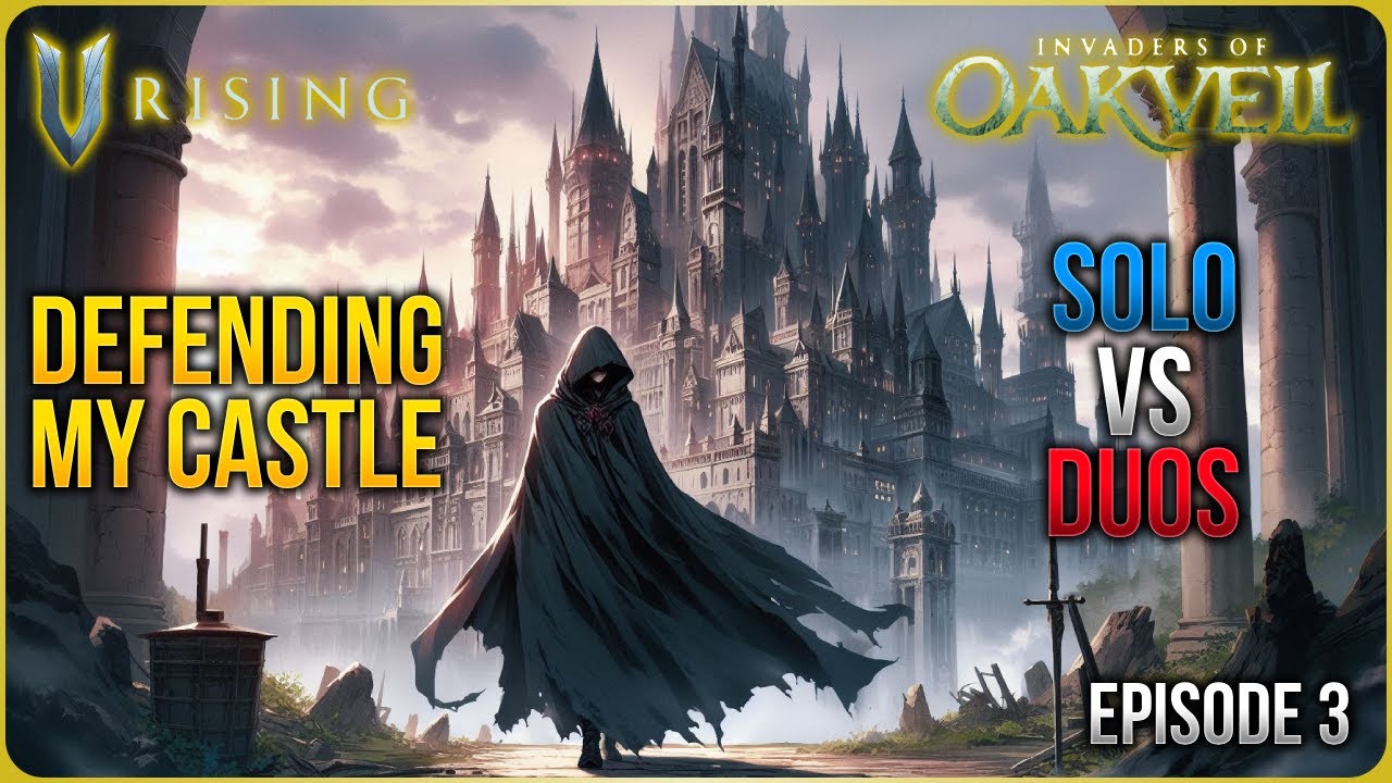 V Rising - More 1v2 Fights and Raid Defense - Solo vs Duos PvP ep 3
