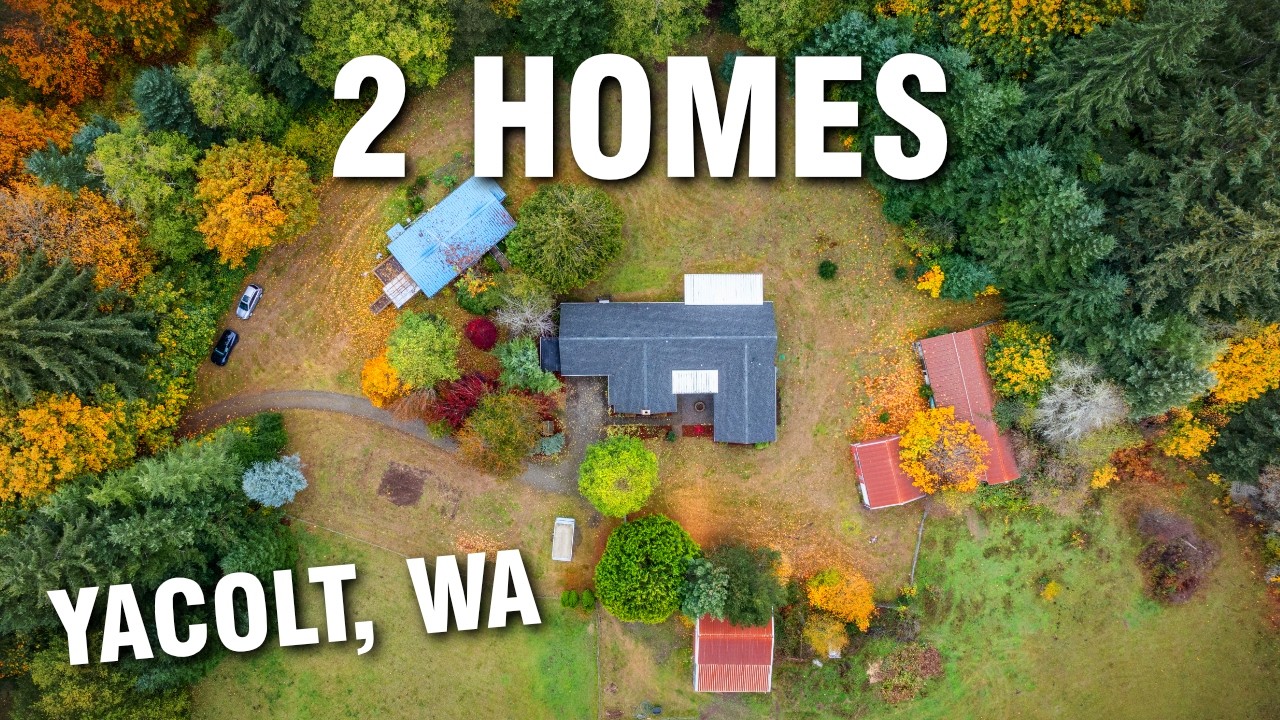 The Perfect Multigenerational Compound on 6.7 PRIVATE Acres (Yacolt, WA)