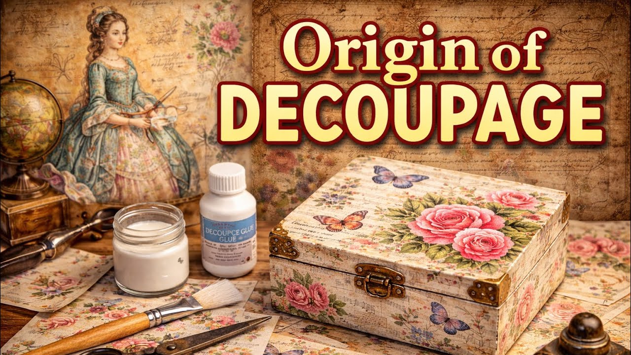 Origin of Decoupage | The True History Behind the Art