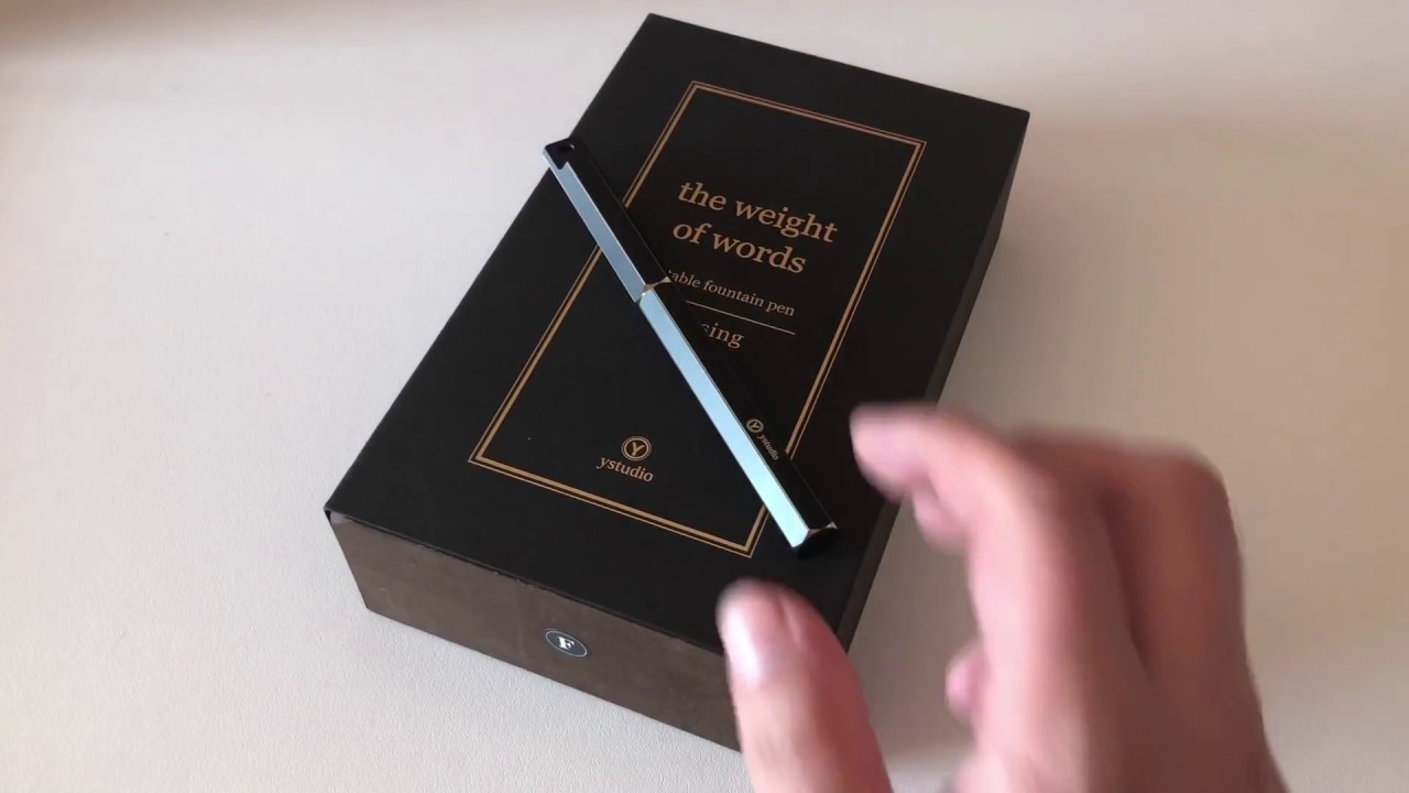 ystudio brassing - Fountain Pen Review
