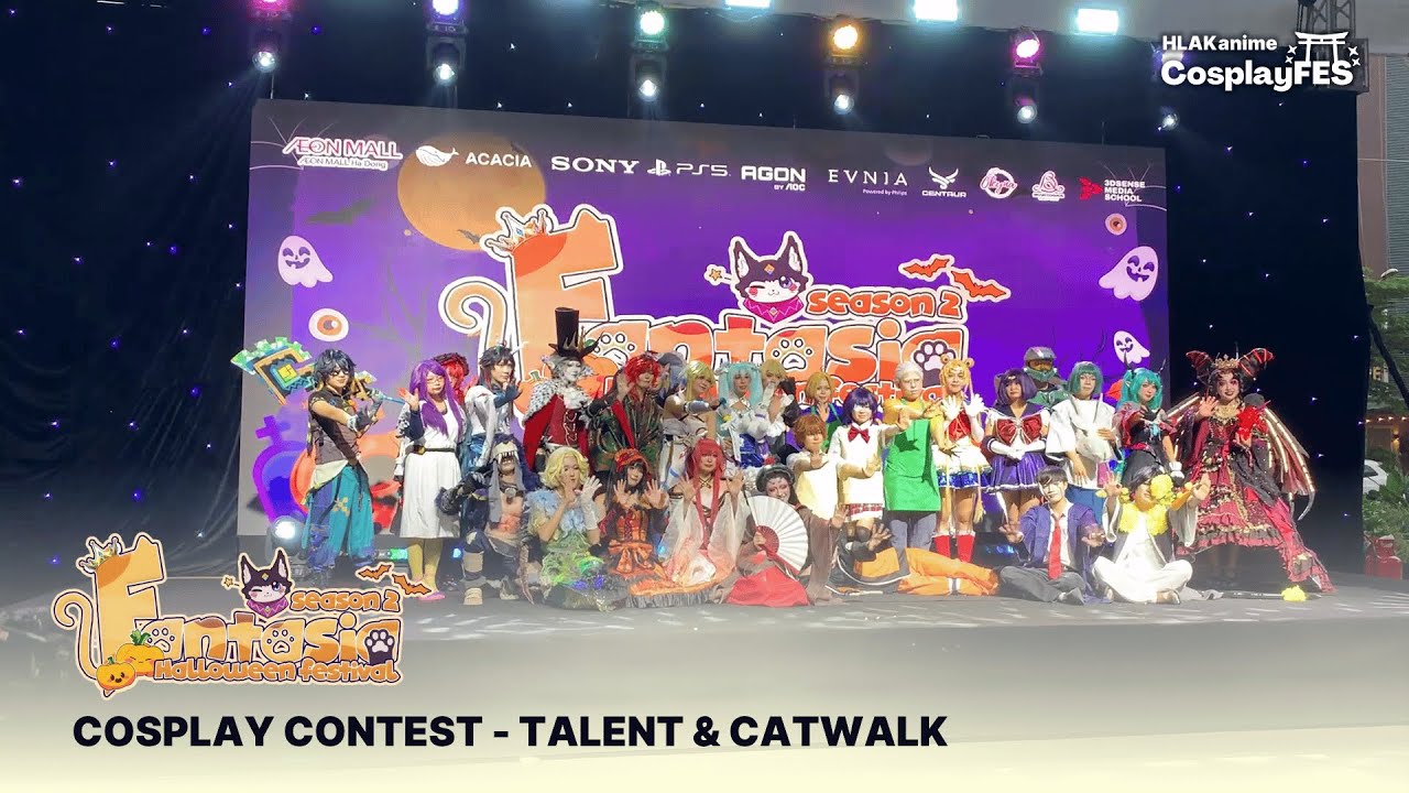 COSPLAY CONTEST: TALENT & CATWALK | FANTASIA S2 - HALLOWEEN FESTIVAL | CosplayFES