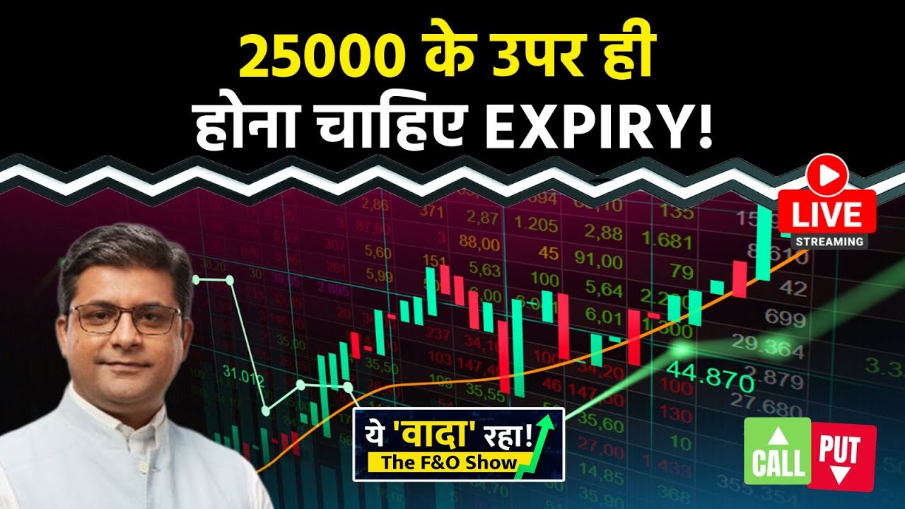 Nifty LIVE : कल से रिकवरी आने की उम्मीद? F&O Show | Intraday Trading | Nifty50