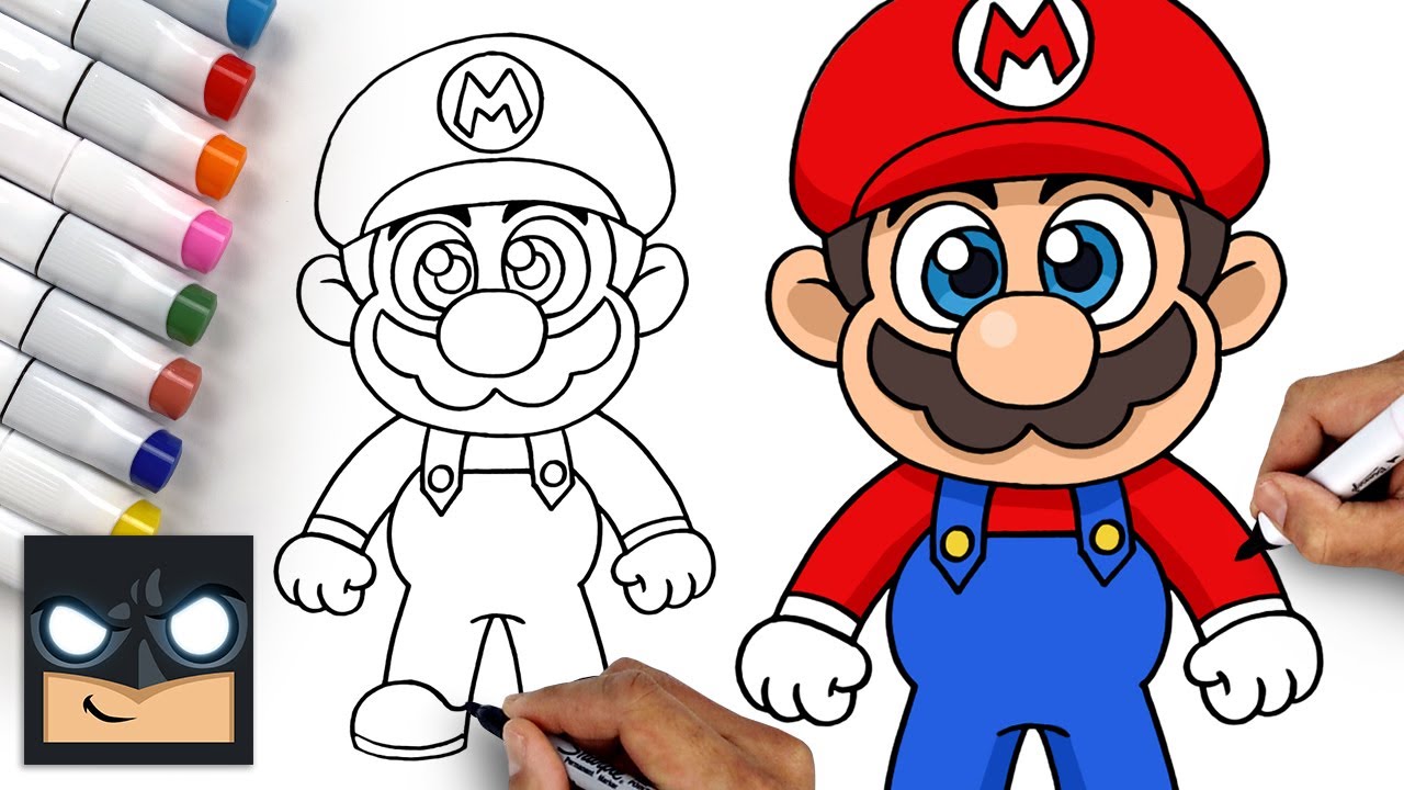 How To Draw Super Mario