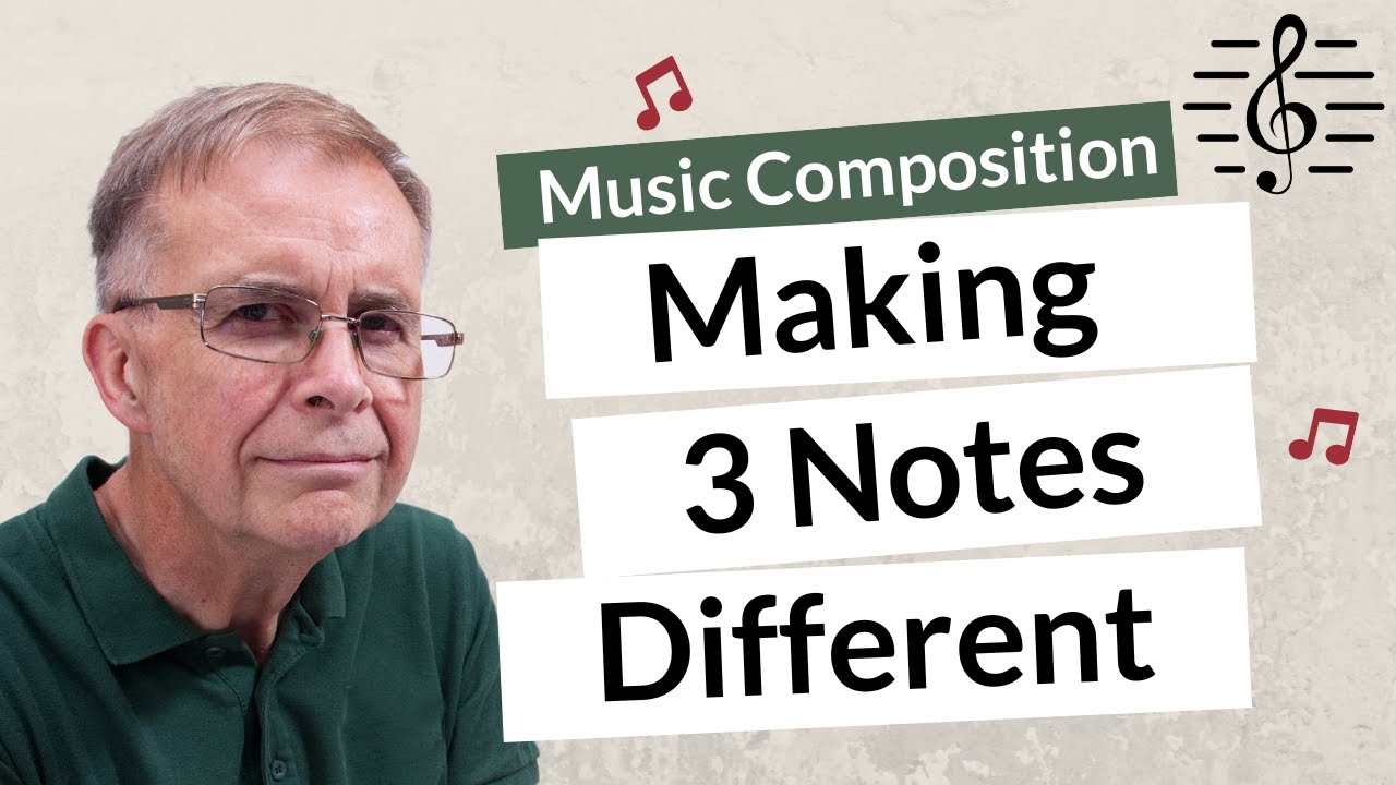 3 Notes that Sound 7 Different Ways - Music Composition