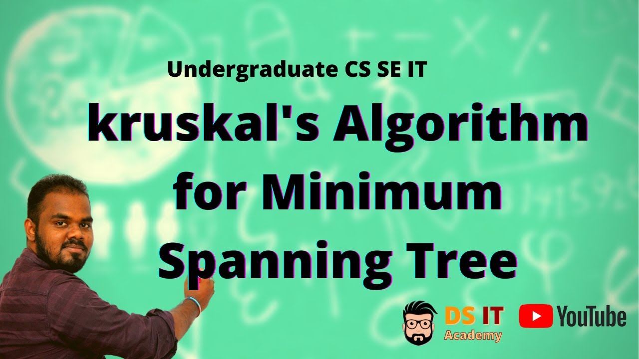 kruskal's Algorithm  for Minimum Spanning Tree in Sinhala || UG Computer Science