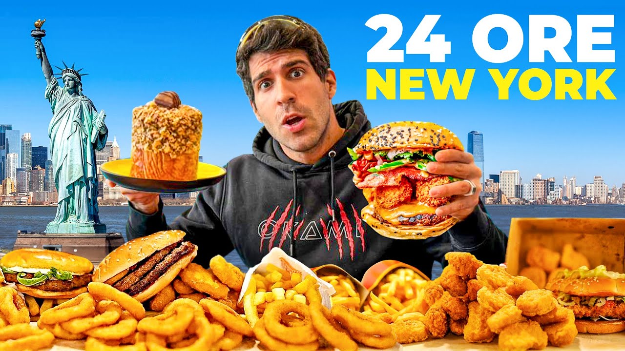 MANGIO 20 MILA CALORIE IN 24H A NEW YORK