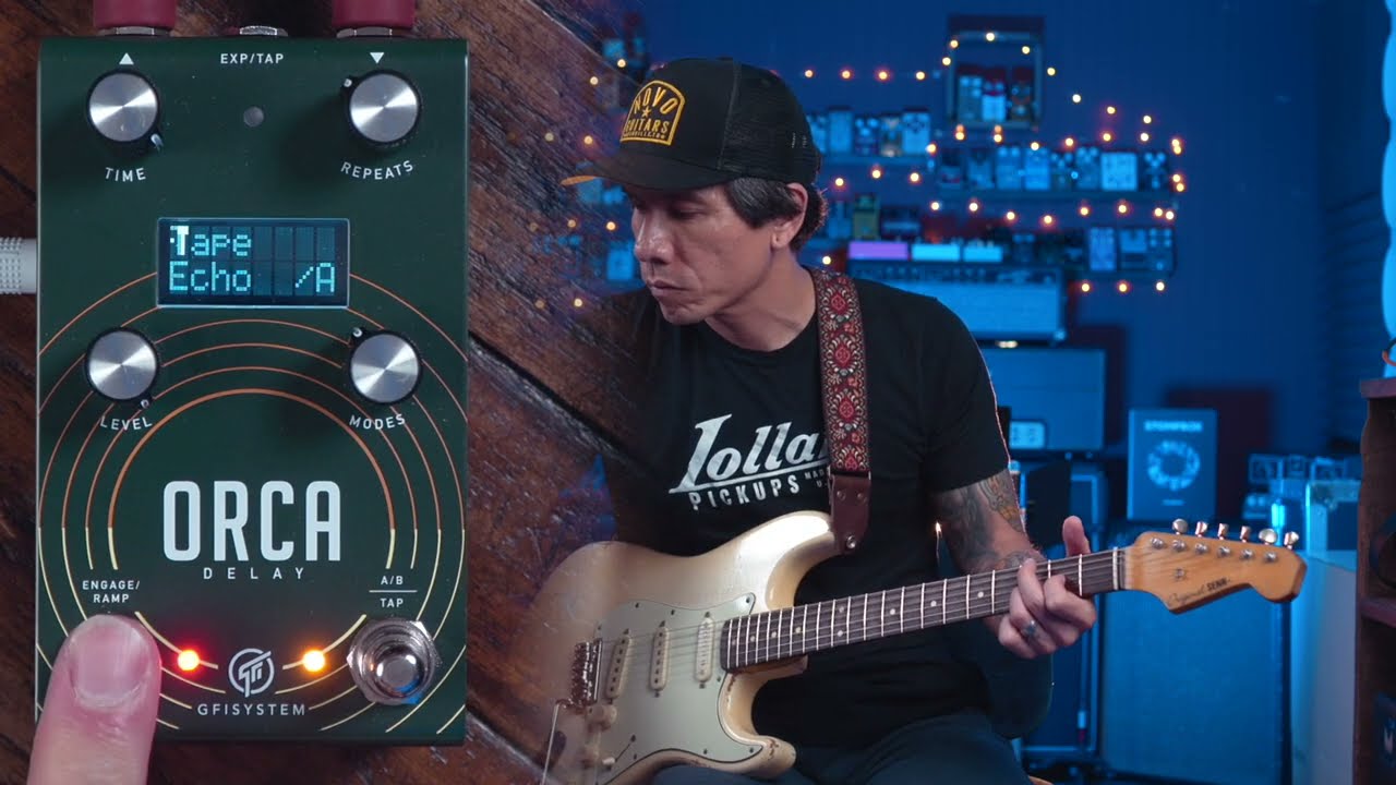 GFI System ORCA delay pedal