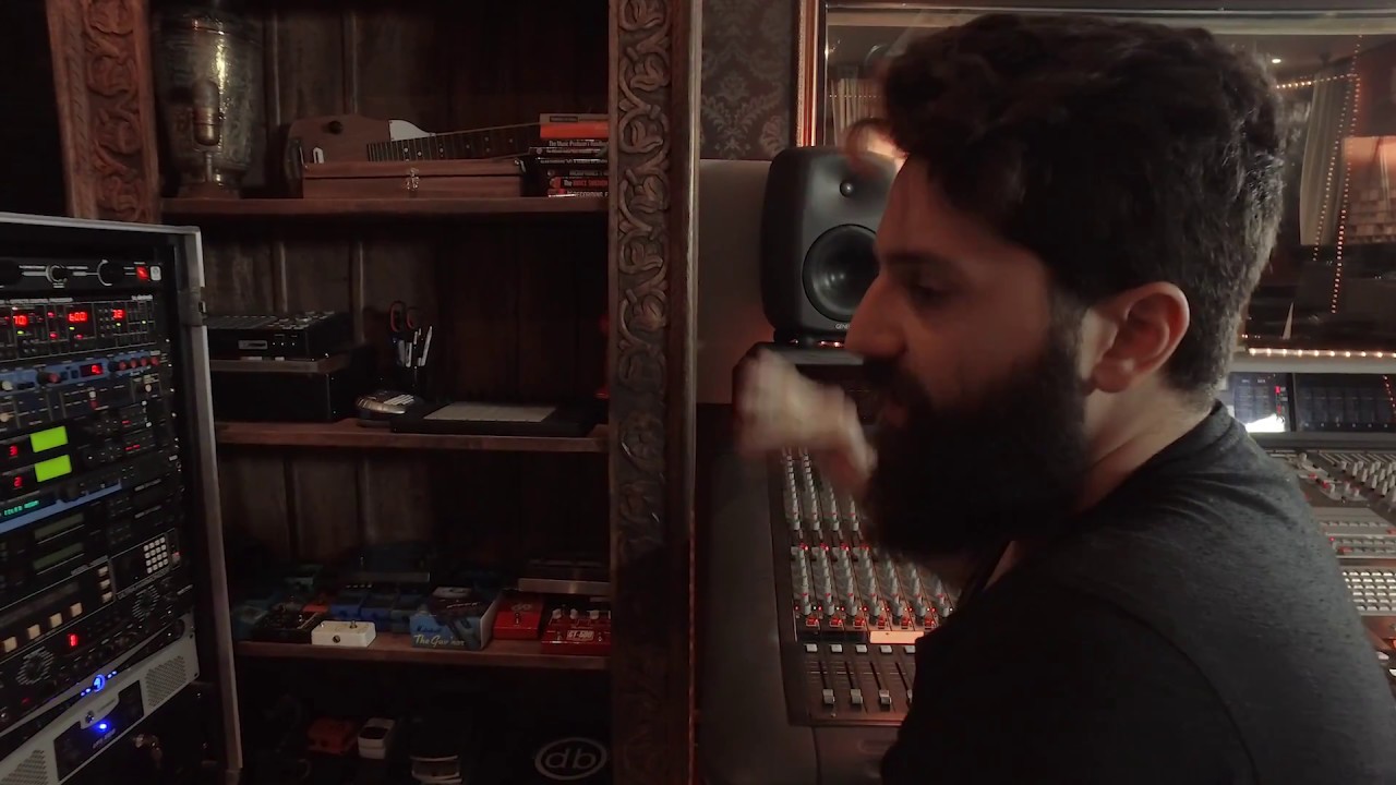 Gravando guitarra limpa e criando o proprio timbre de sala.