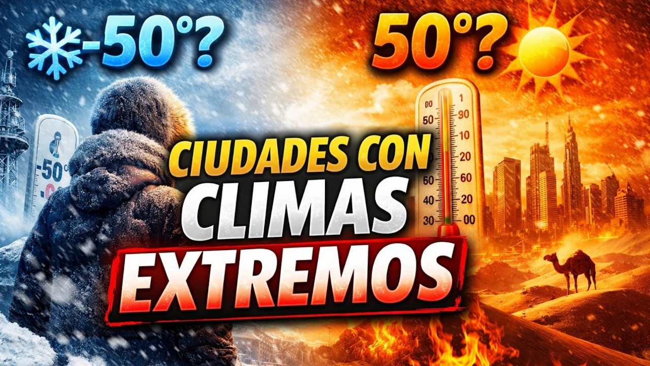 Las 10 Ciudades con el Clima M&aacute;s Extremo del Planeta