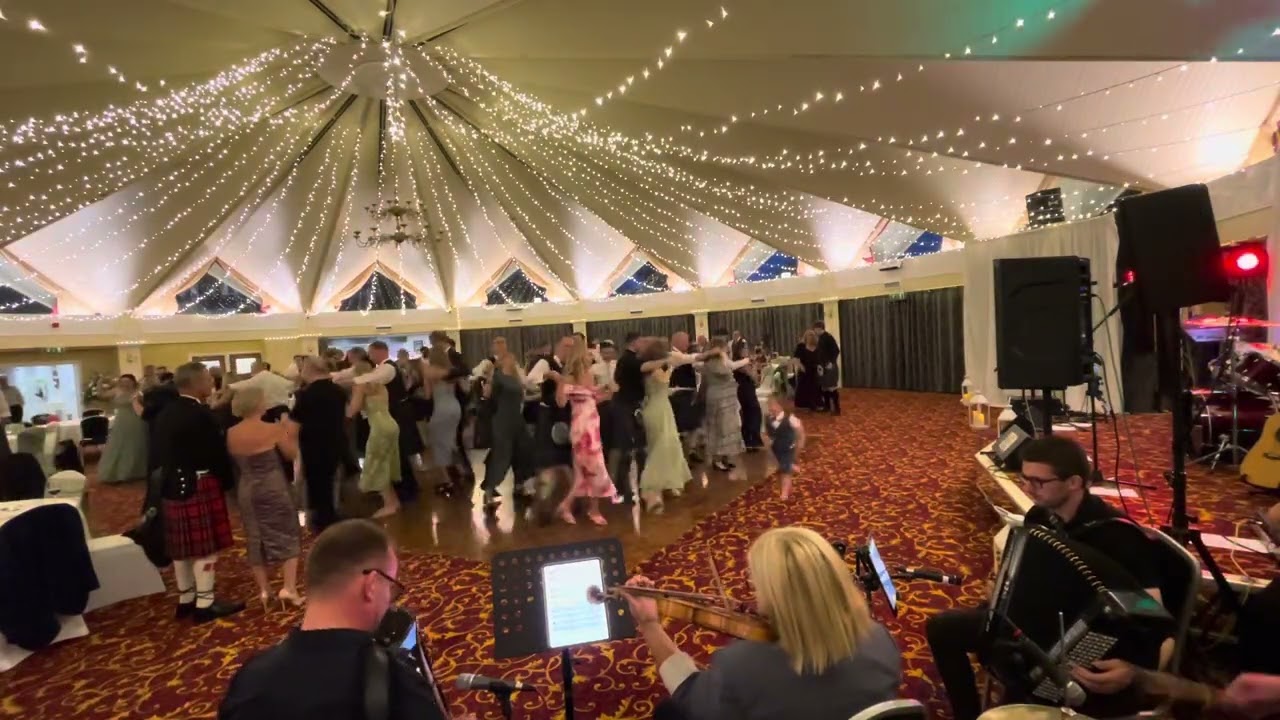 The Atholl Palace Hotel Pitlochry - The Haggis Chasers Ceilidh Band - Gay Gordons