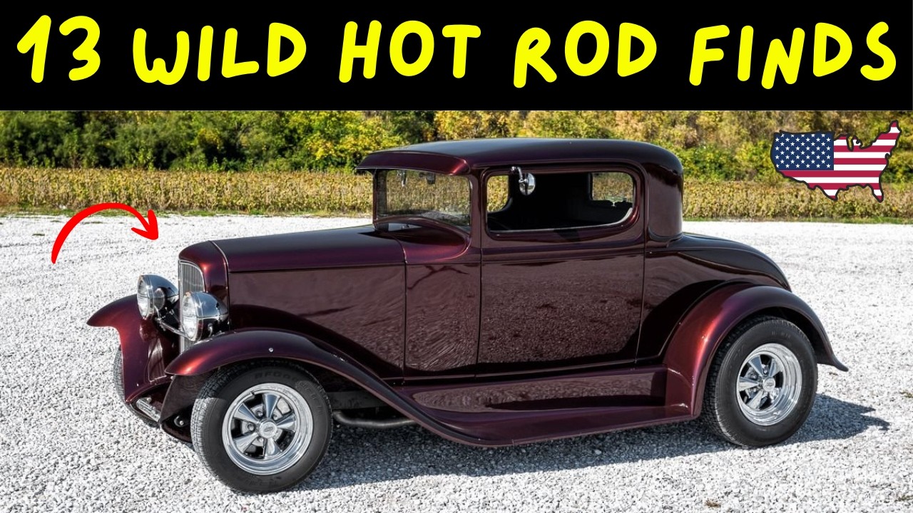 13 INSANE Classic Hot Rods for Sale | Brutal Old-School Builds