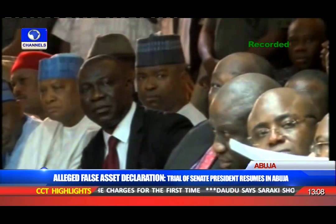CCB VS Sen. Bukola Saraki: Proceedings At The Tribunal 22/09/15 Pt 1