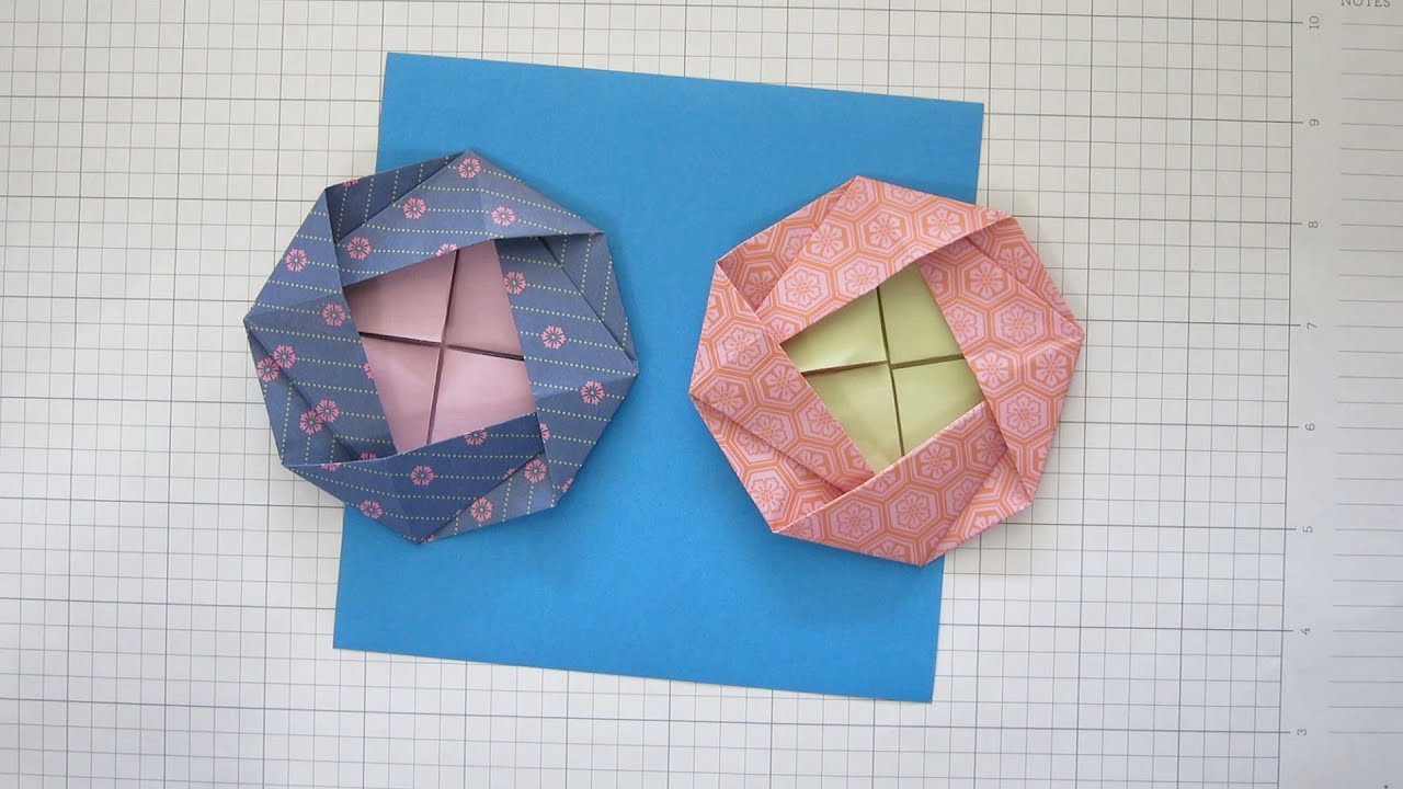 HOW TO FOLD AN ORIGAMI FLOWER - CAMELLIA