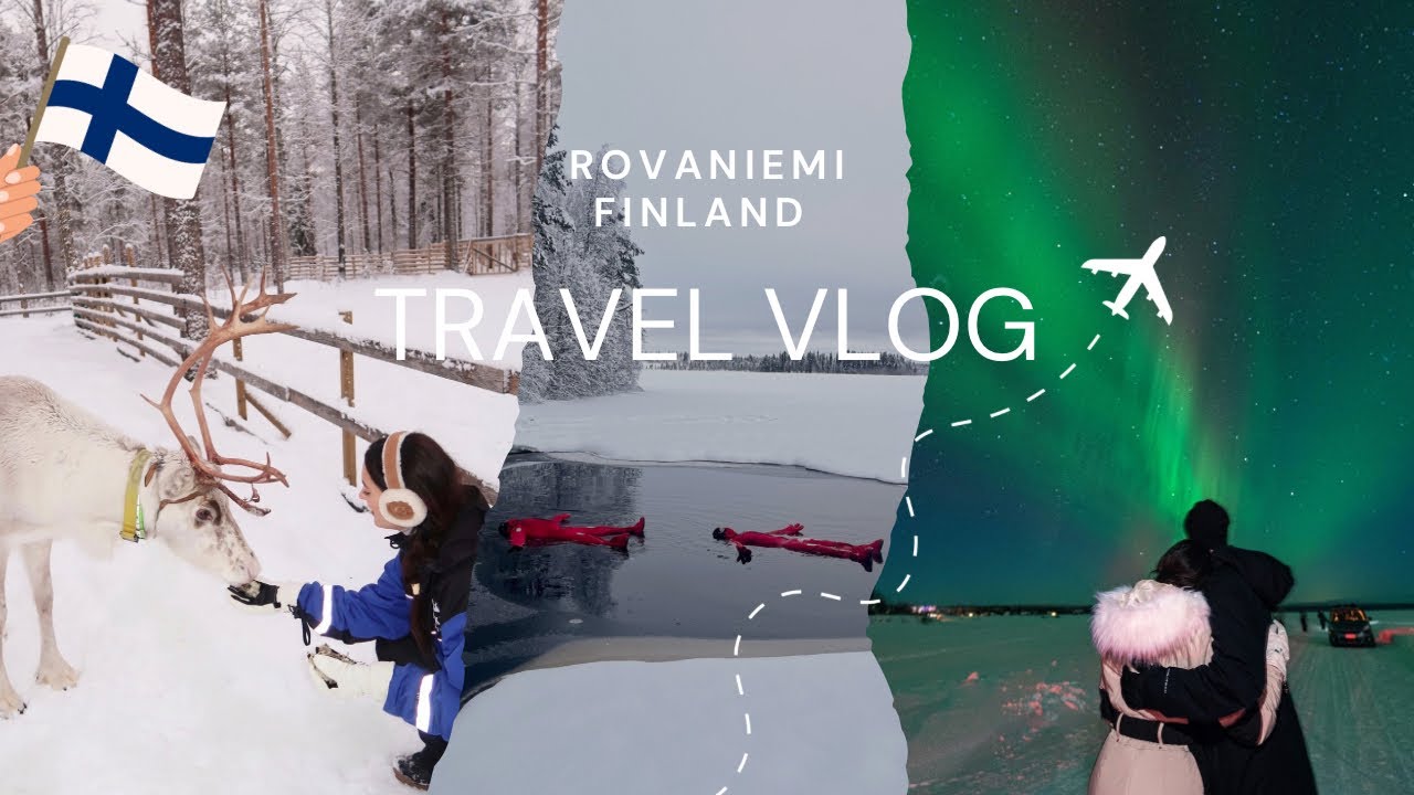 Rovaniemi Finland Vlog (Northern Lights, Ice Karting, Snowmobiling and More)