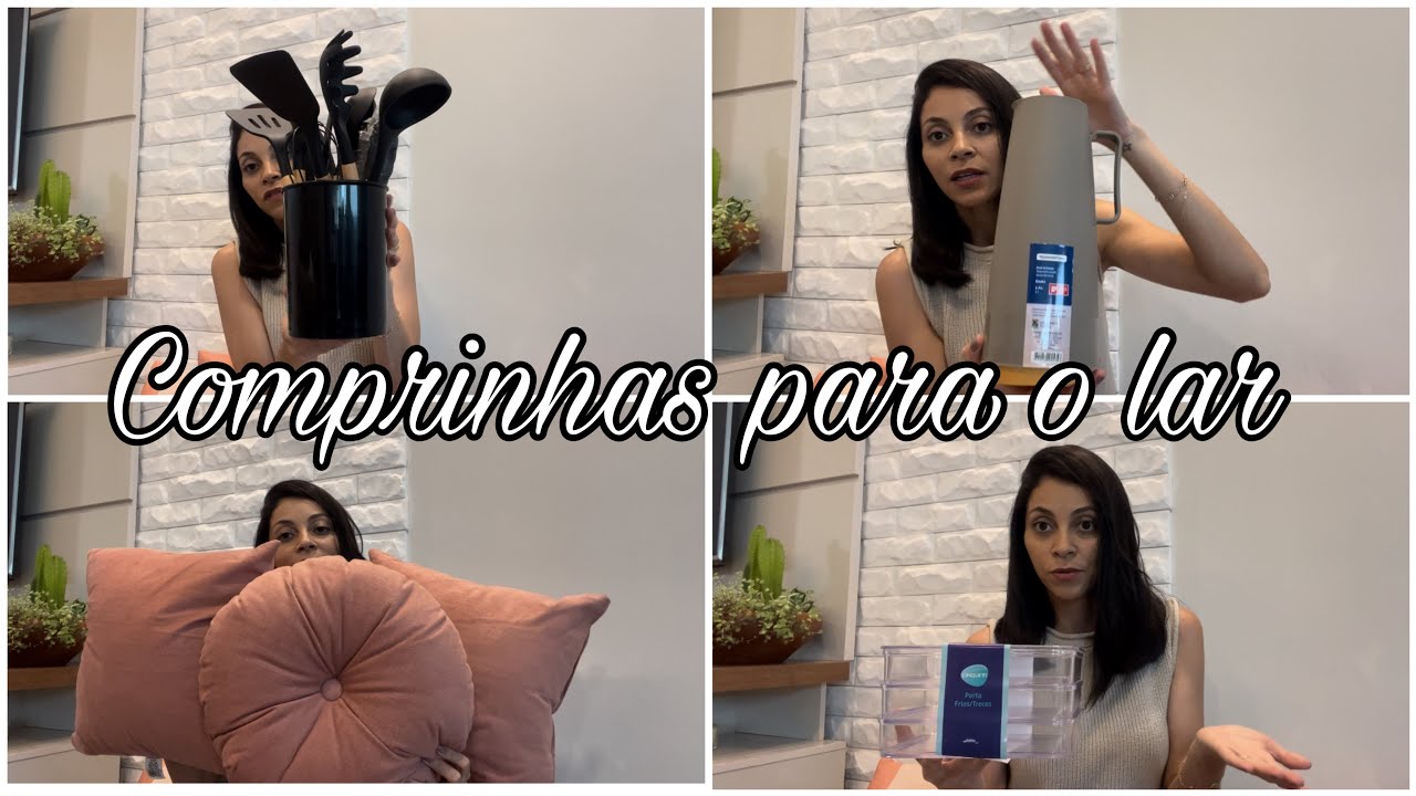 COMPRINHAS PARA O LAR | Shopee, tubarão atacadão, atacarejão do lar e mais