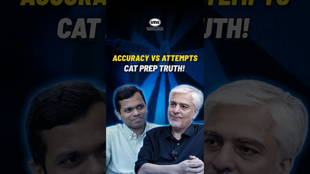 CAT Attempts vs Accuracy #shorts
