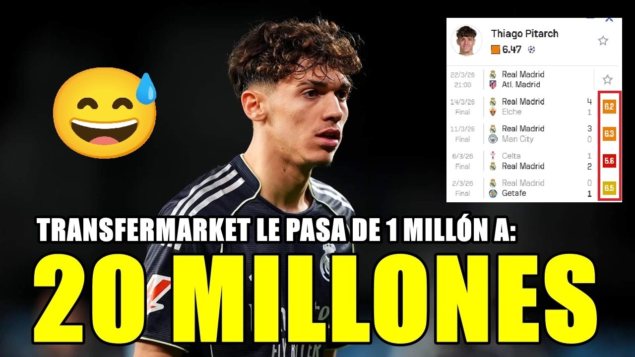 THIAGO PITARCH YA VALE LO MISMO QUE CASADÓ Y MÁS QUE ROONY | HA JUGADO TRES RATITOS | ES INCREÍBLE