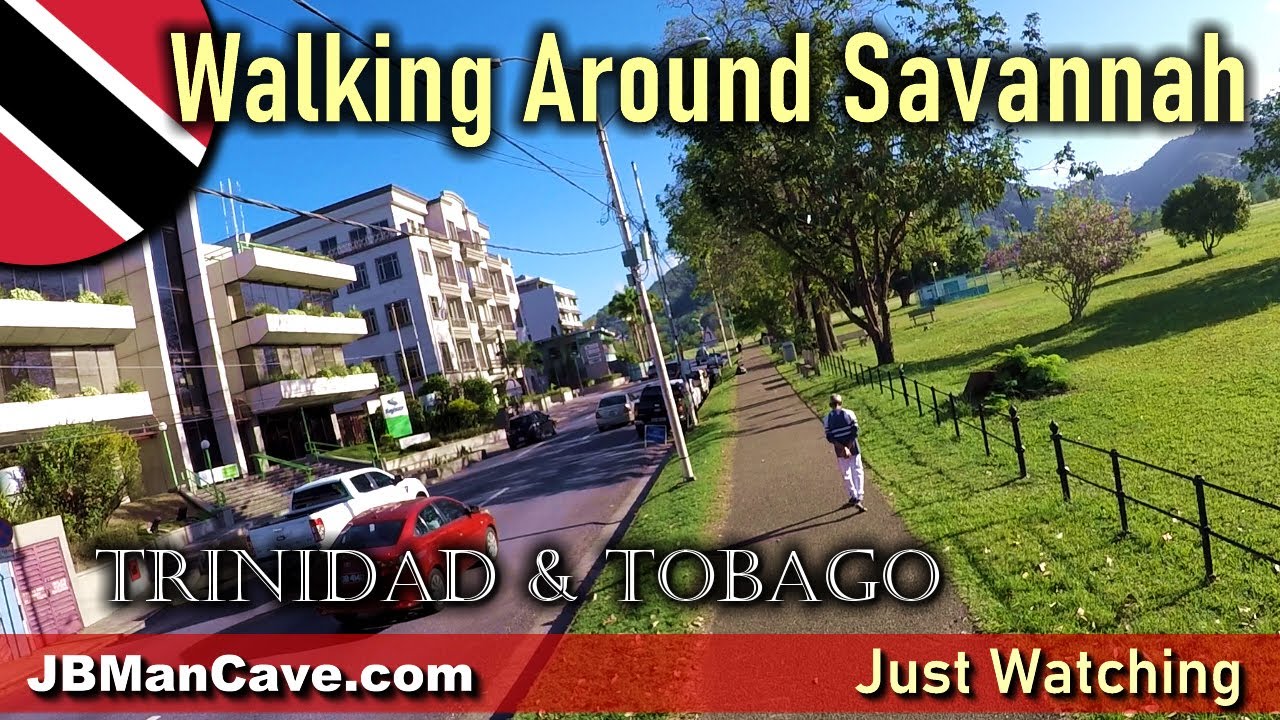TRINI Walking around Queen's Park Savannah Port of Spain Trinidad and Tobago JBManCave.com