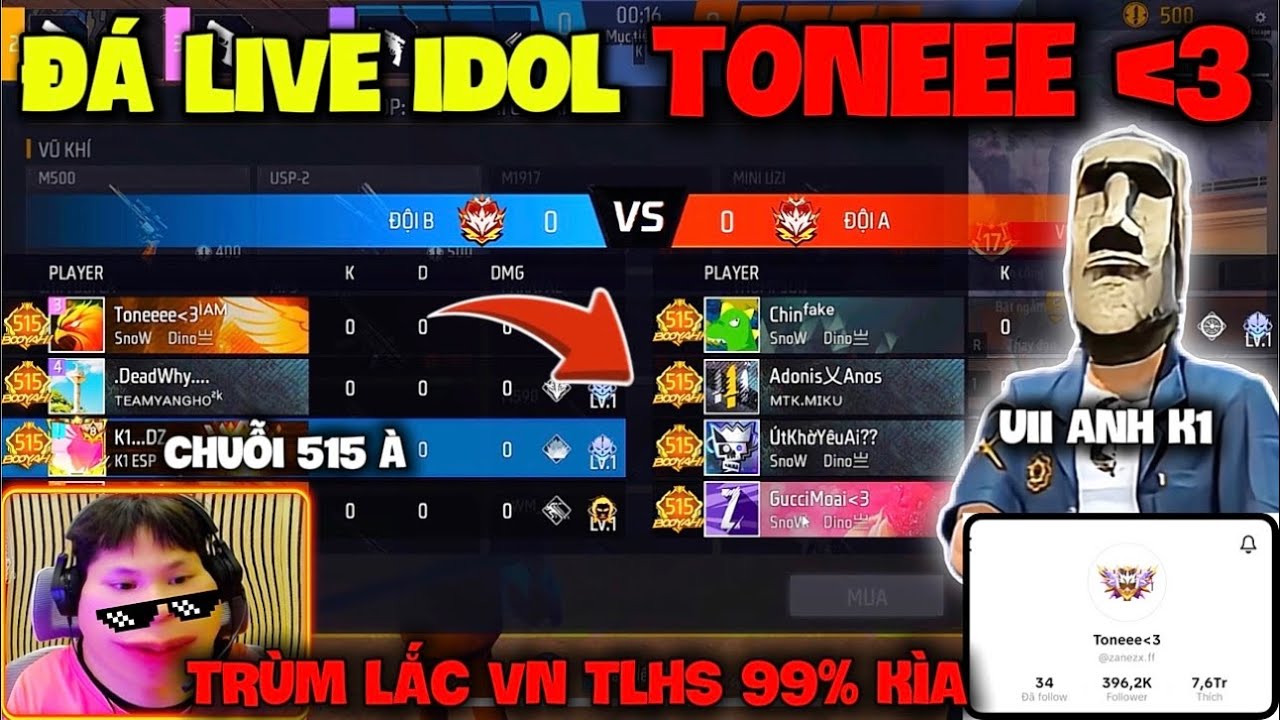 Trận Cuối L&ecirc;n Top 1 Lục Bạc Việt Nam &ldquo;T&ocirc;i Đ&atilde; Gặp Idol TONEE Tr&ugrave;m Lắc TLHS 99% Đ&aacute; Live&rdquo; V&agrave; C&aacute;i Kết ??