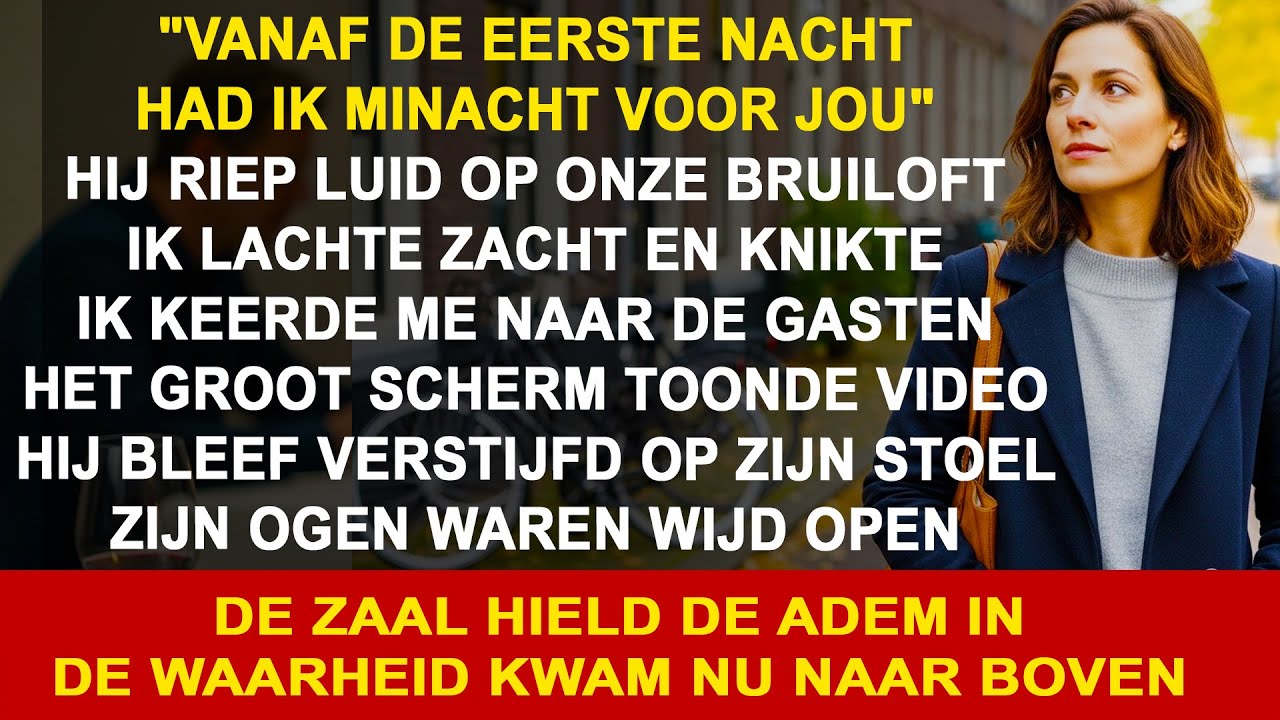“Ik walg al van je sinds de eerste nacht!” zei mijn man op onze trouwdag. Ik glimlachte.