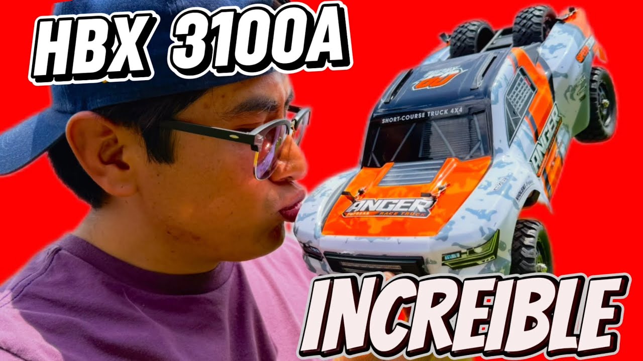 HAIBOXING 3100A LA TROPHY TRUCK ESCALA 1/16, ES INCREÍBLE!!!🔥🤙🏼👌🏼 #rccar