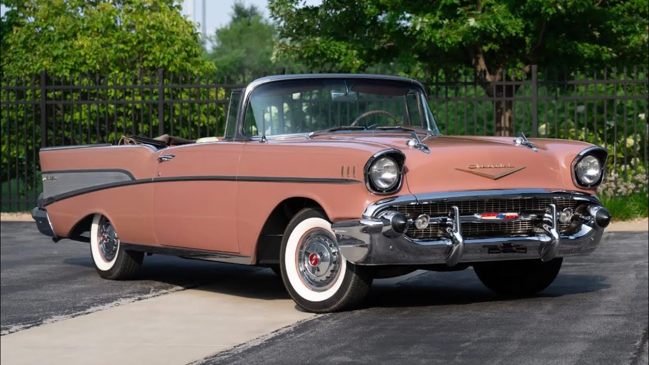 1957 Chevrolet Bel Air Convertible - Cold Start