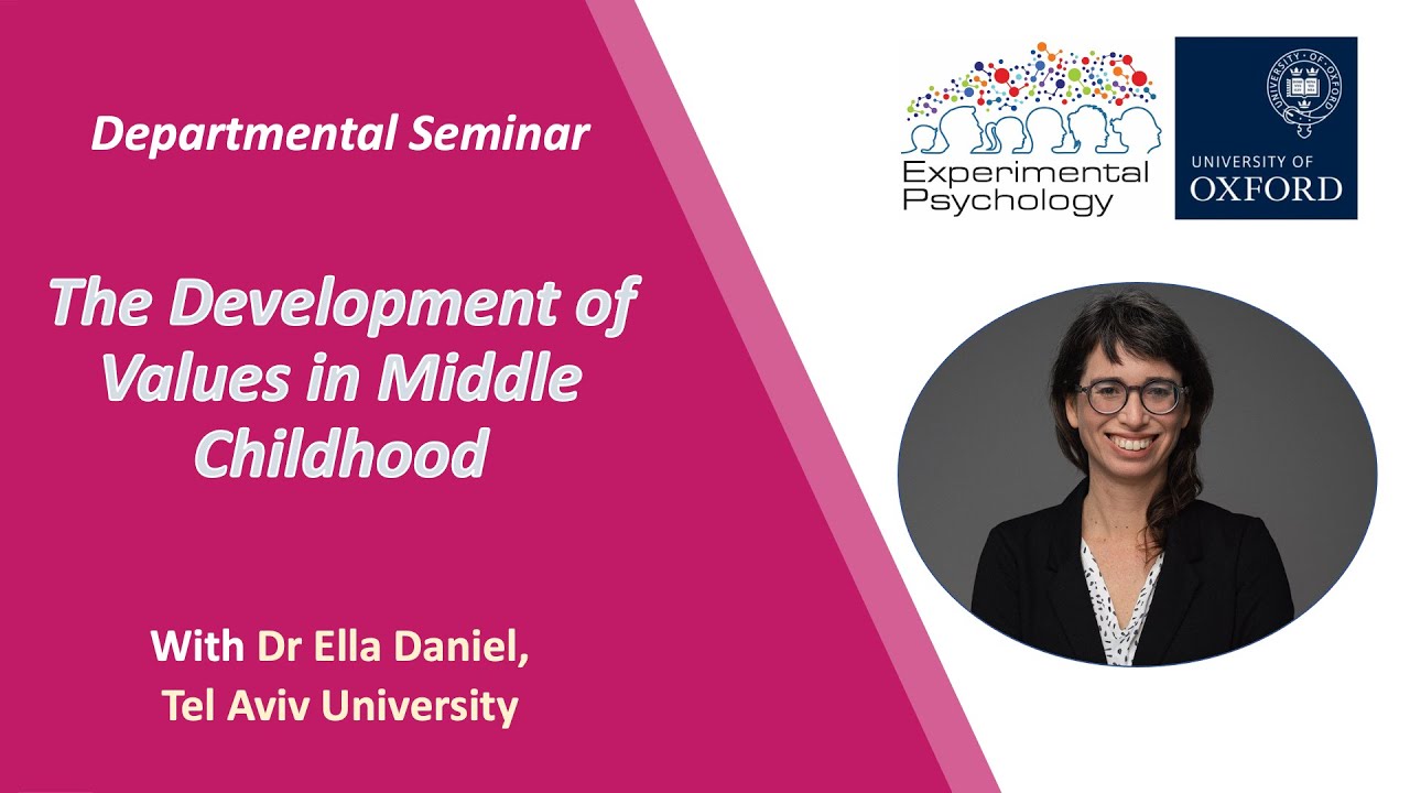 The Development of Values in Middle Childhood