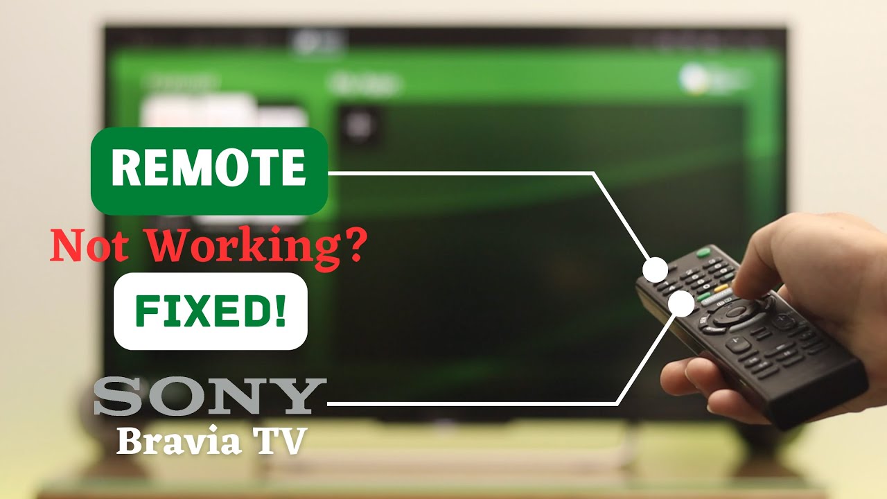 Исправление - не работает пульт ДУ на телевизоре SONY Bravia!