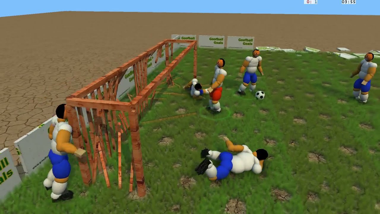 playing the most difficult soccer game ever