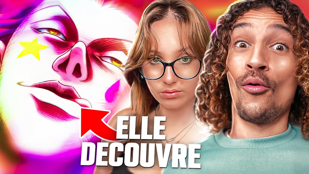 ELLE DECOUVRE DES ANIMES POUR LA PREMIERE FOIS