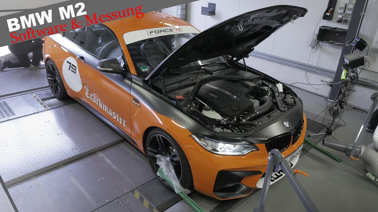 BMW M2 Wagner LLK  Eventuri  200er DP ad­ap­tie­ren  Dyno