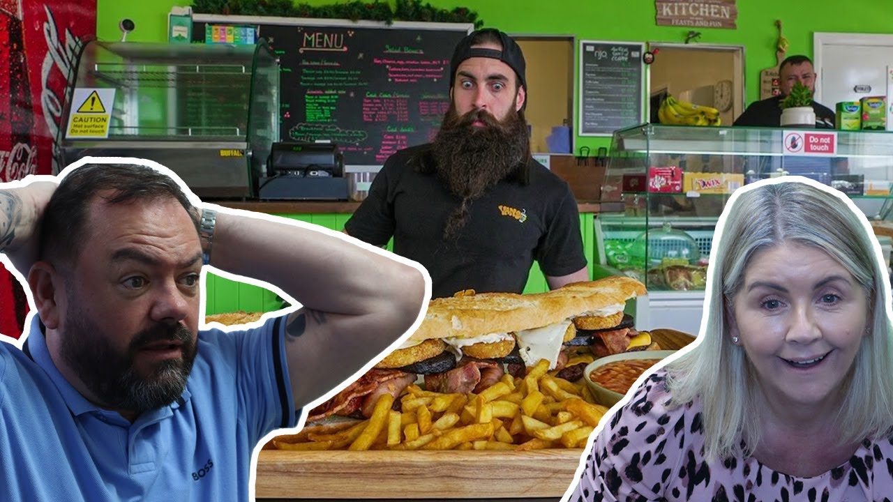 British Family React! THIS MASSIVE SANDWICH CHALLENGE HAS NEVER BEEN BEATEN!