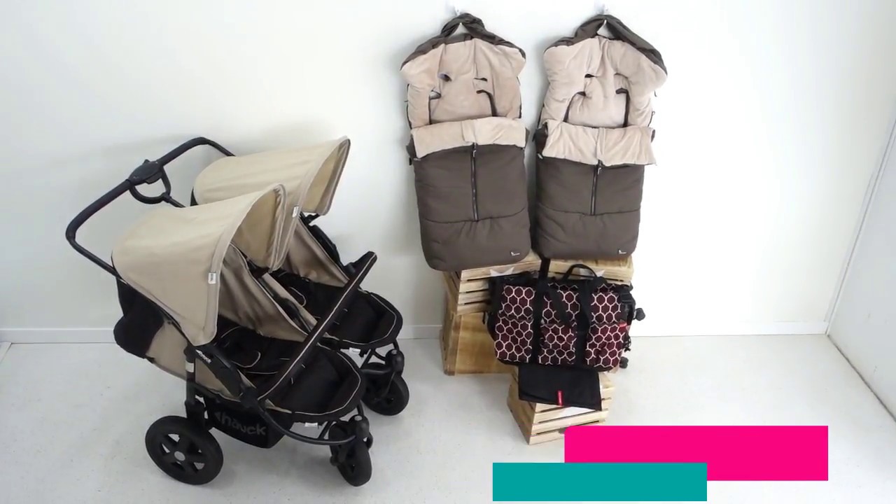 Hauck Cochecito gemelar Roadster Duo SLX chocolate-beig…Ref.489