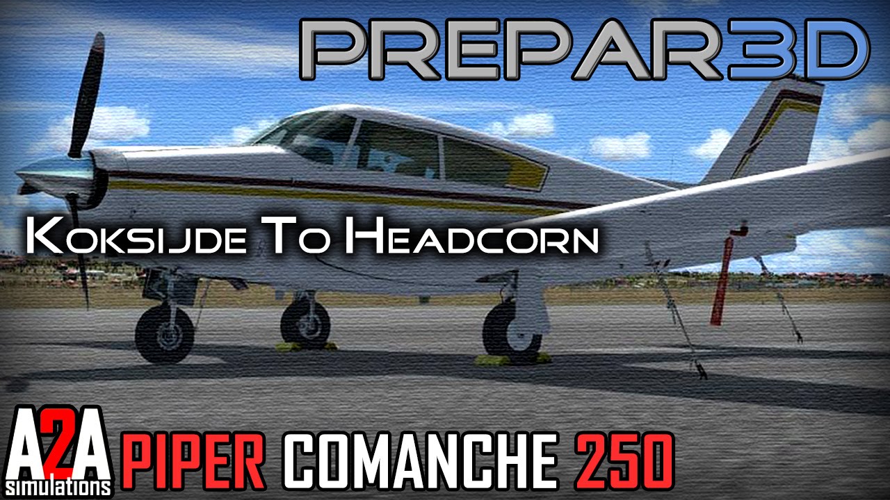 Prepar3D v3 - Around The World - 2: Koksijde AB (EBFN) To Headcorn (EGKH)