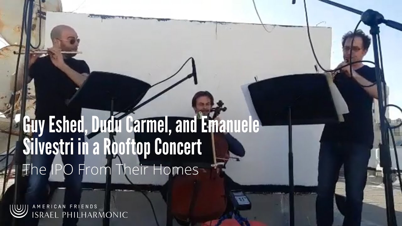 Guy Eshed & Dudu Carmel join Emanuele Silvestri in a Rooftop Concert