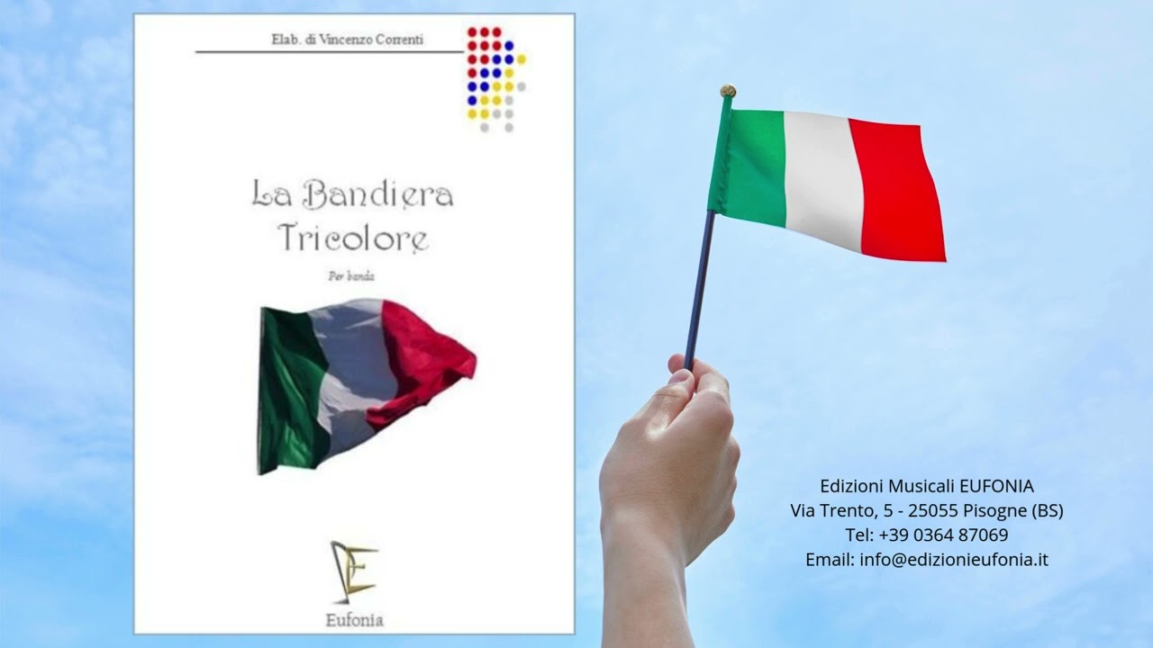 LA BANDIERA TRICOLORE  elaborazione di Vincenzo Correnti