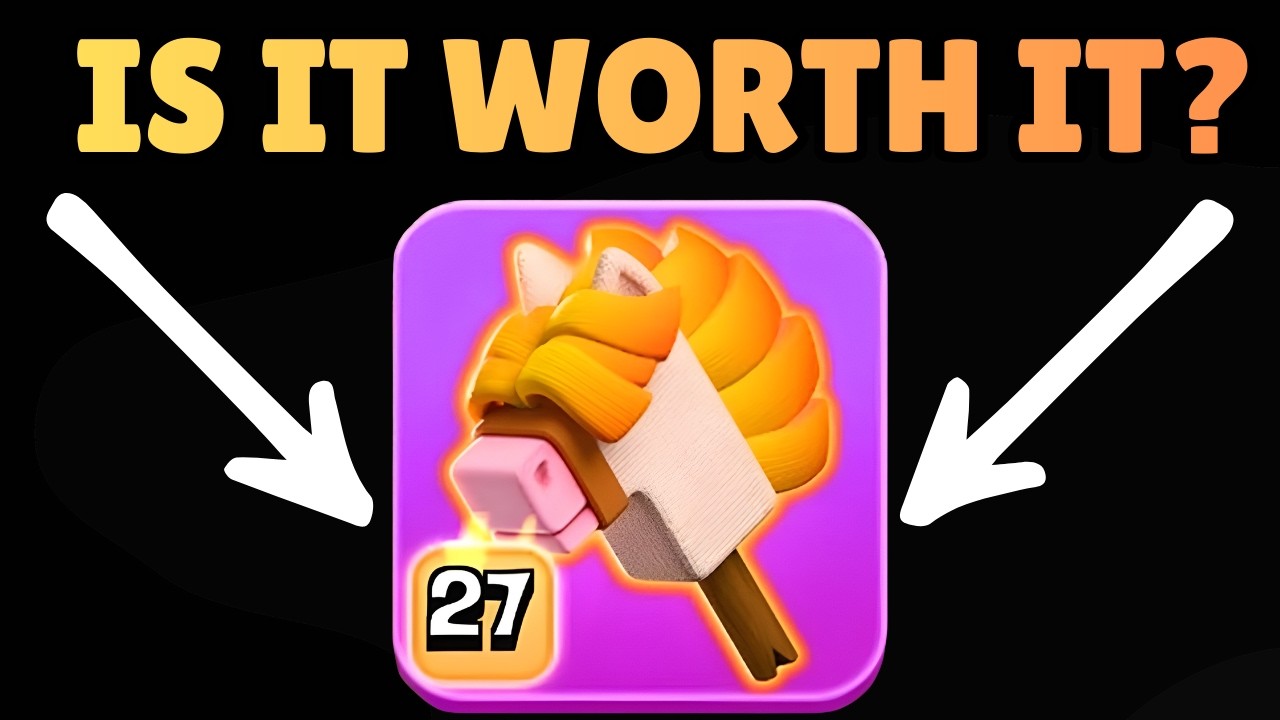 I MAXED the NEW STICK HORSE Equipment So You Don’t Have To! | Clash of Clans
