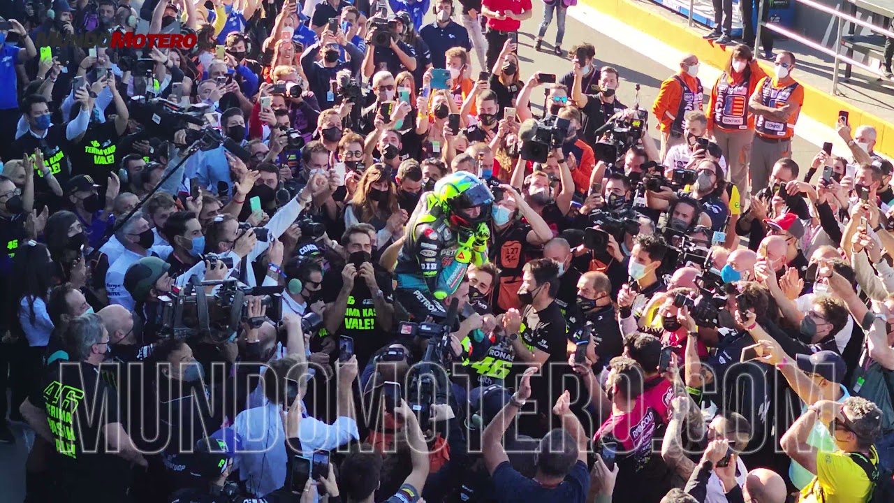 Valentino Rossi Valencia 2021 - Se retira una Leyenda de MotoGP