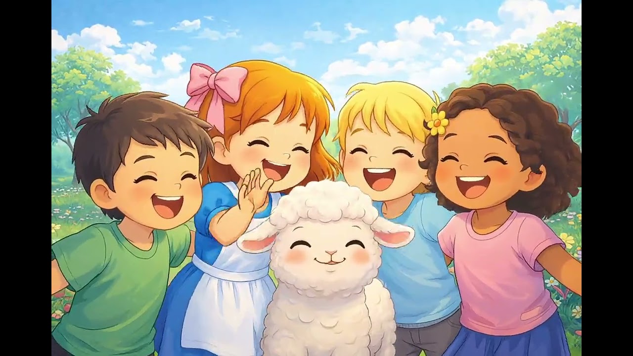 Mary Had a Little Lamb 🐑 Kids Nursery Rhyme | Playplanet Learning Song#kidssongs #toddlerlearning