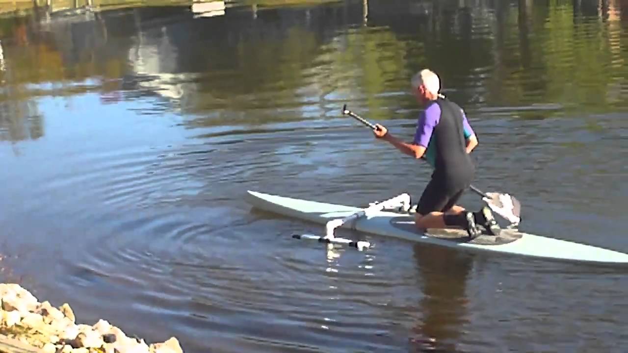 Larry SUP On Pond.MP4