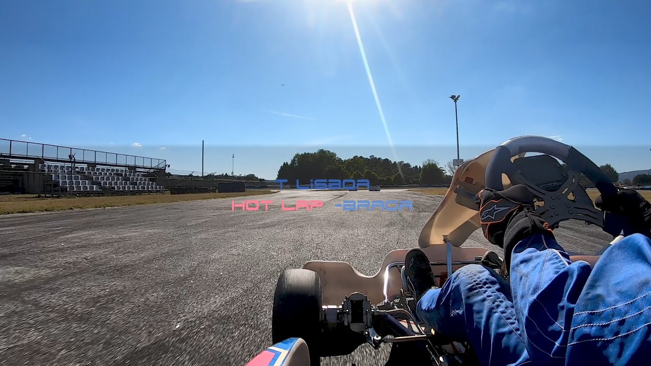 T.Lisboa | On-board lap | Braga (Portugal) | Pratice ROTAX DD2 Kosmic -2022 #kart
